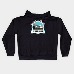 It's Not A Dad Bod It's A Father Figure Mountain Beer Lovers Kids Hoodie